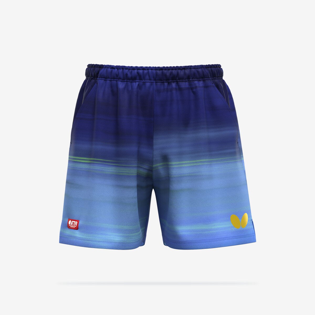Butterfly Table Tennis Infiria2 Shorts - Sky-Blue - Front